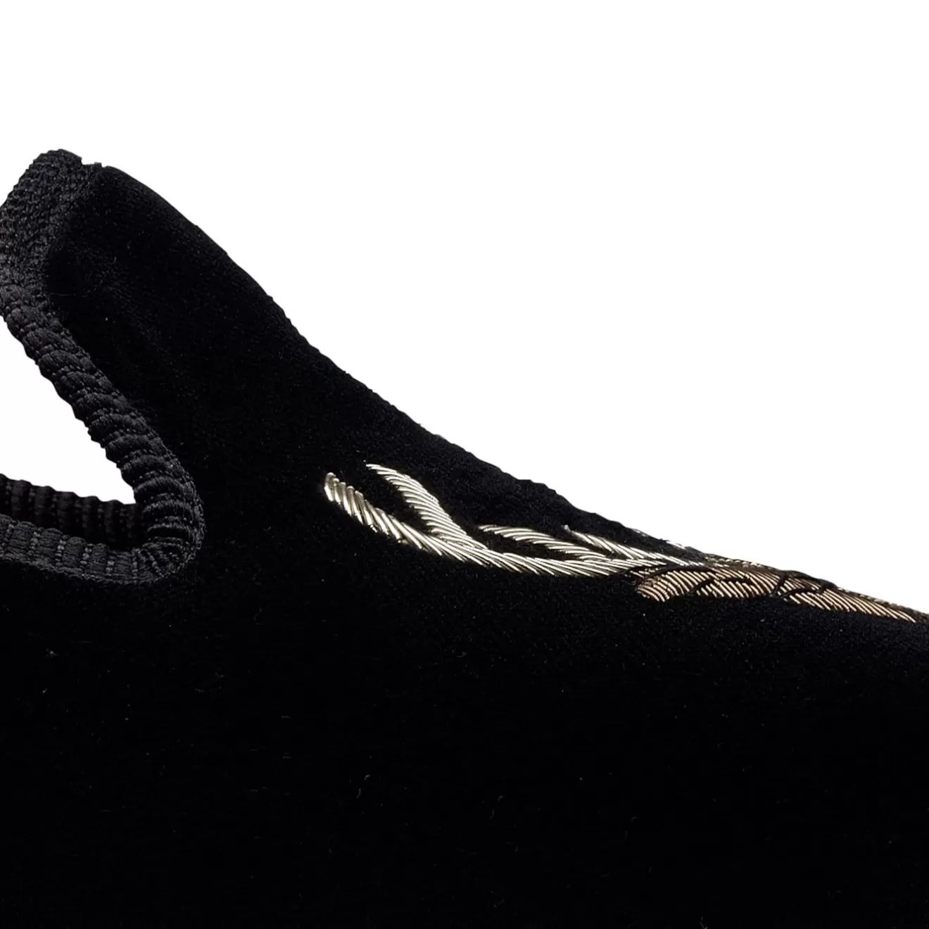 Main Collection | Velvet Slippers | Crockett & Jones Stags Head